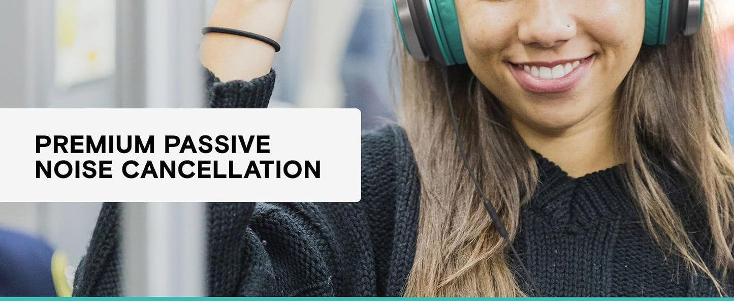 Artix CL750 Foldable Noise-Isolating Over-Ear Wired Headphones