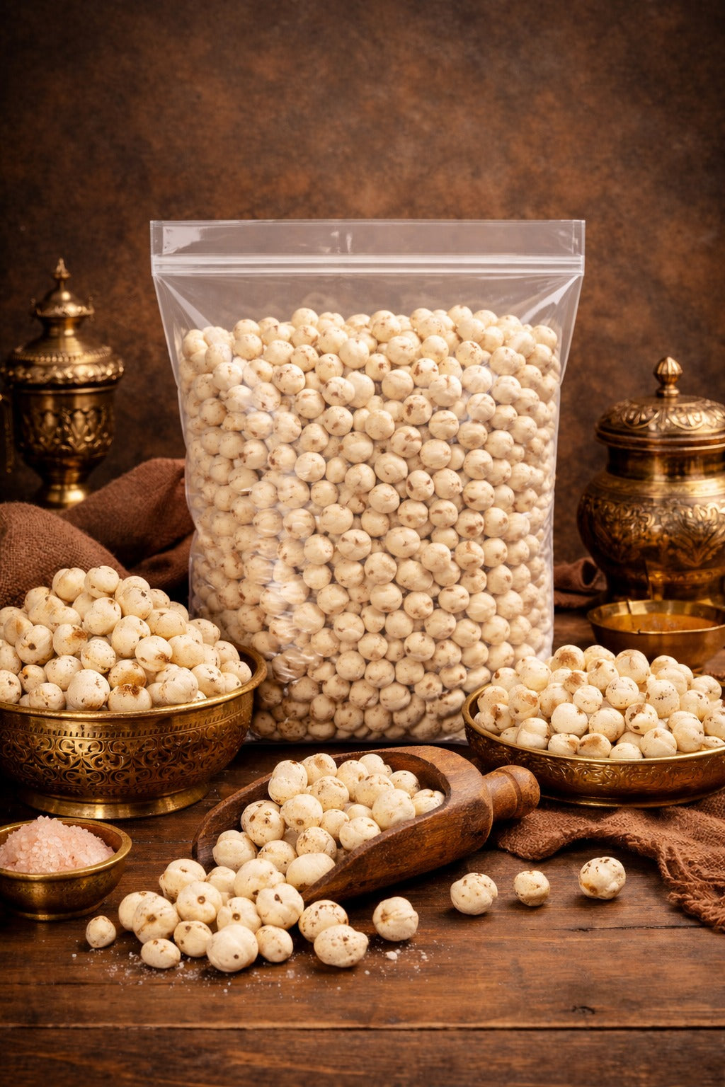 Raw Foxnuts | Healthy Gluten-Free Snack | High Protein & Fiber |